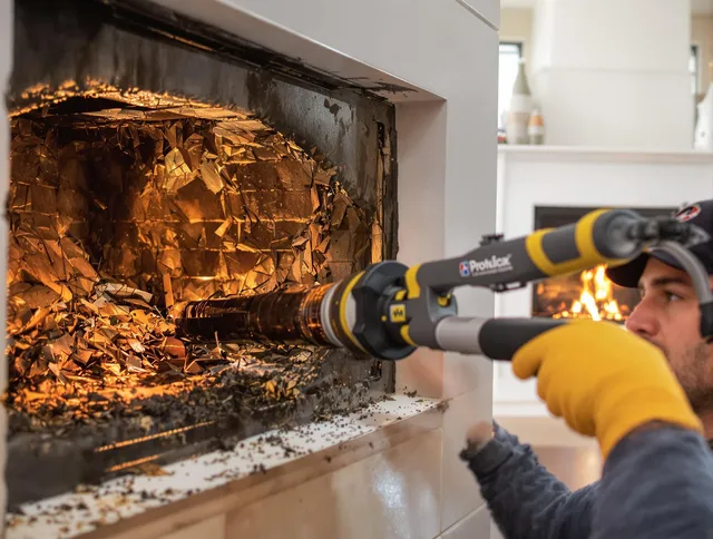Professional chimney cleaning by Hawthorne Chimney Sweep in Hawthorne, CA