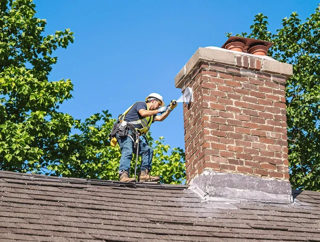 Hawthorne Chimney Sweep performing an inspection with advanced tools in Hawthorne, CA