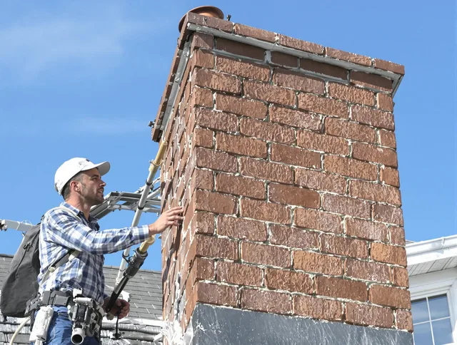 Brickwork for a chimney rebuild by Hawthorne Chimney Sweep in Hawthorne, CA