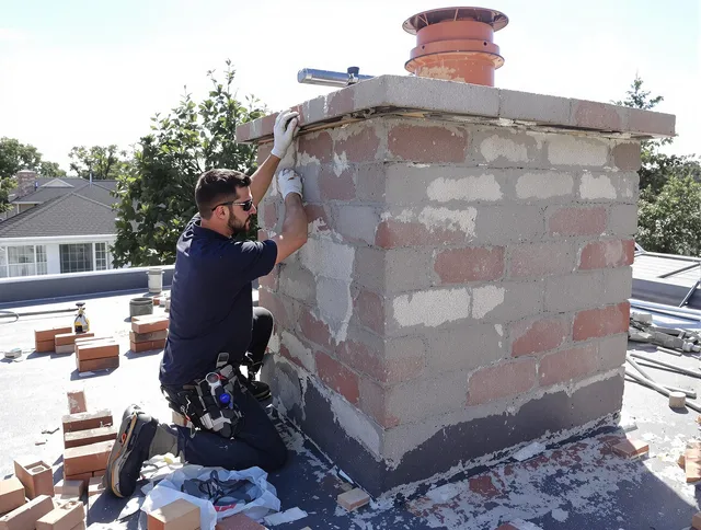Advanced chimney repair process by Hawthorne Chimney Sweep in Hawthorne, CA