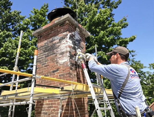 Structural chimney repair by Hawthorne Chimney Sweep in Hawthorne, CA