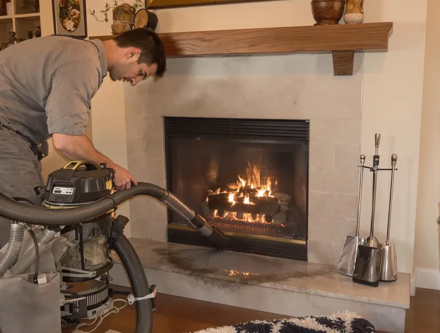 Routine fireplace upkeep by Hawthorne Chimney Sweep in Hawthorne, CA