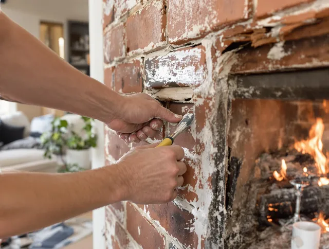 Routine fireplace repair by Hawthorne Chimney Sweep in Hawthorne, CA